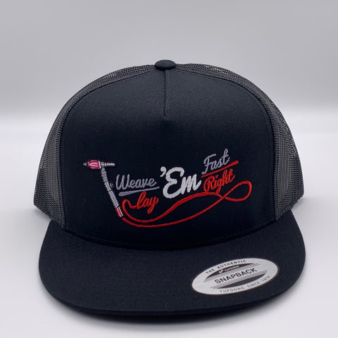 Weave'Em  / Flat Bill Snapback