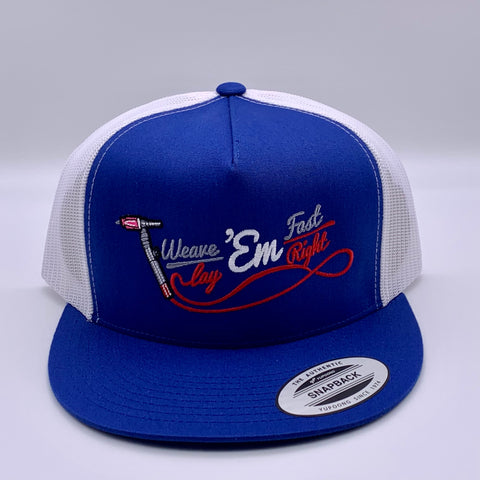 Weave'Em  / Flat Bill Snapback